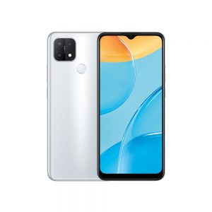 oppo a15 smartphone white